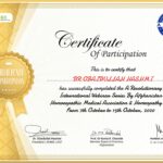 AHMA-PARTICIPATION CERTIFICAT Hashmi