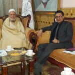 Meeting with Ex-Governor of Kabul Dr. Din Mohammad